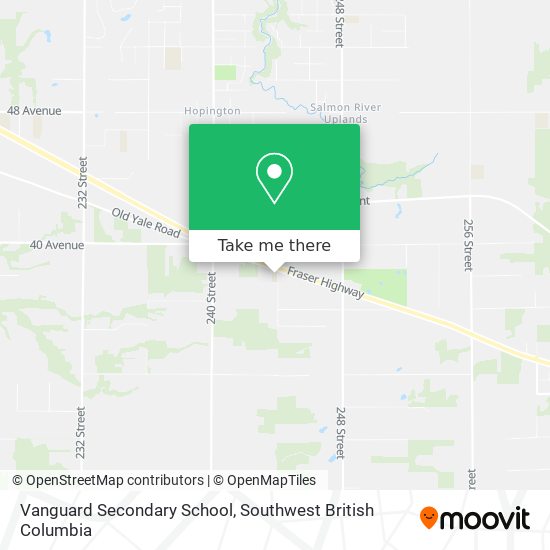 Vanguard Secondary School plan