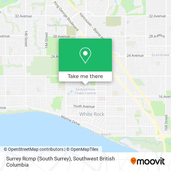Surrey Rcmp (South Surrey) plan