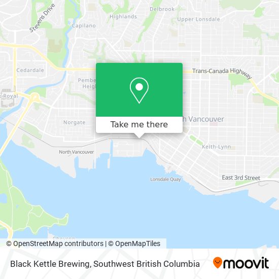 Black Kettle Brewing map