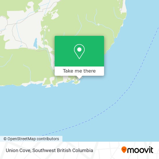 Union Cove map