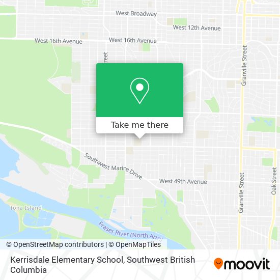 Kerrisdale Elementary School plan