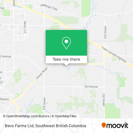 Bevo Farms Ltd map