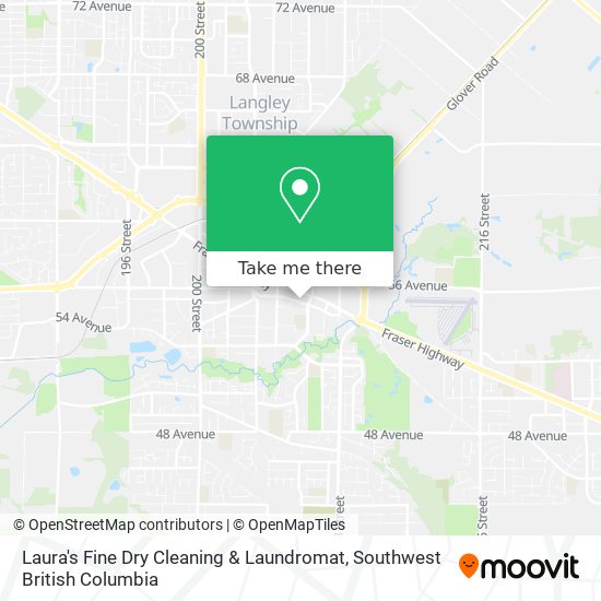 Laura's Fine Dry Cleaning & Laundromat plan