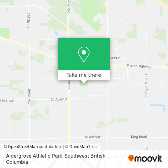 Aldergrove Athletic Park plan