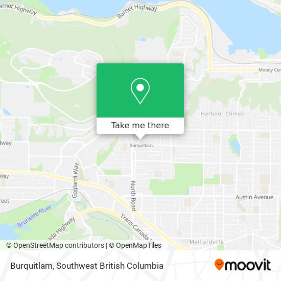 Burquitlam map