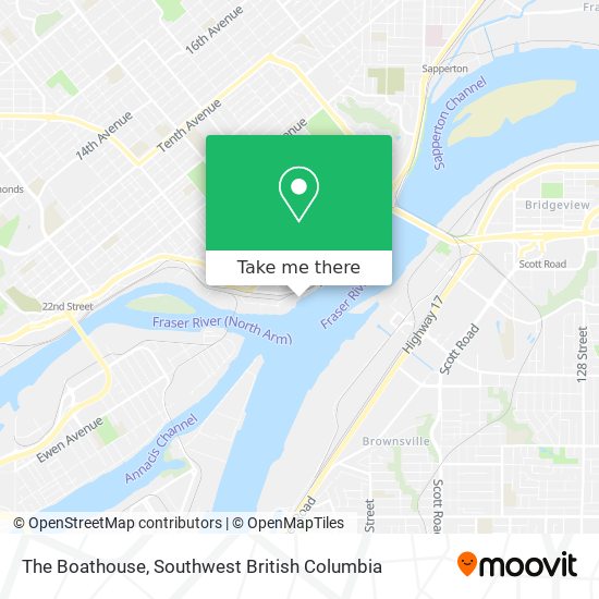 The Boathouse map