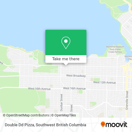 Double Dd Pizza map