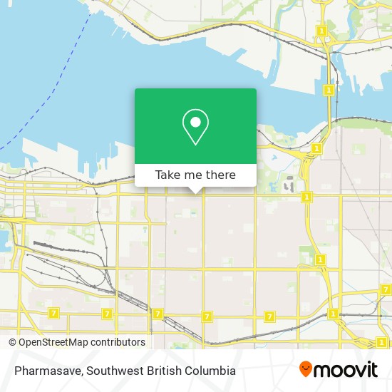 Pharmasave map