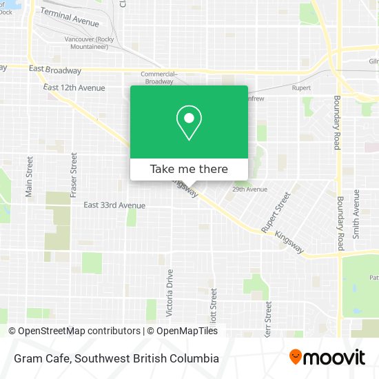 Gram Cafe plan