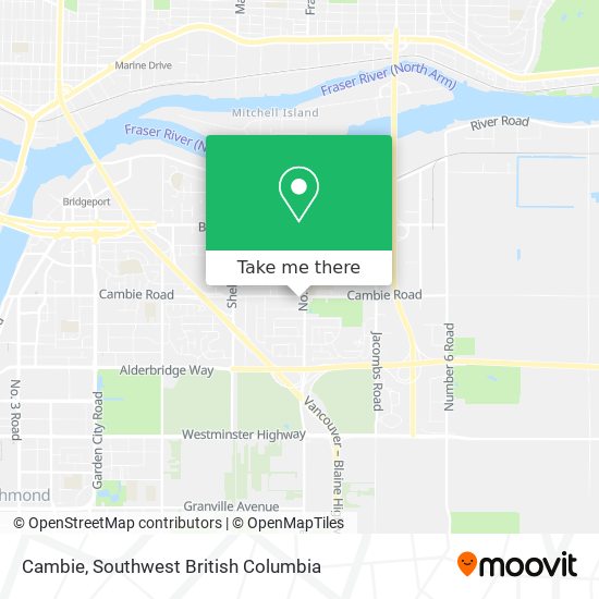 Cambie map