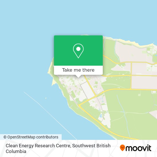 Clean Energy Research Centre map