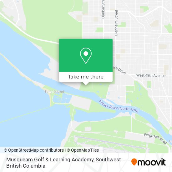 Musqueam Golf & Learning Academy plan