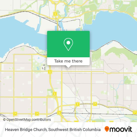Heaven Bridge Church map