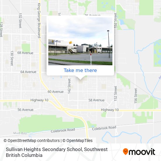 Sullivan Heights Secondary School map