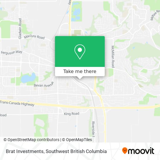 Brat Investments map