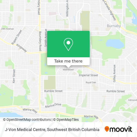 J-Von Medical Centre map