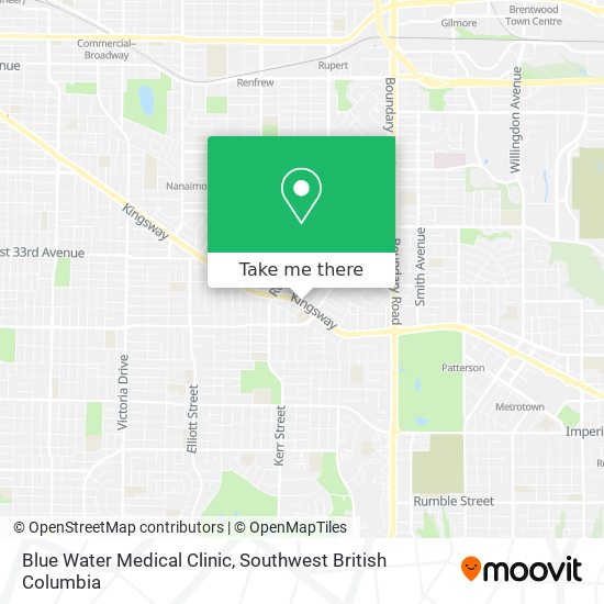 Blue Water Medical Clinic map