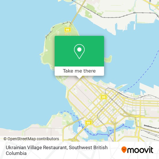 Ukrainian Village Restaurant map