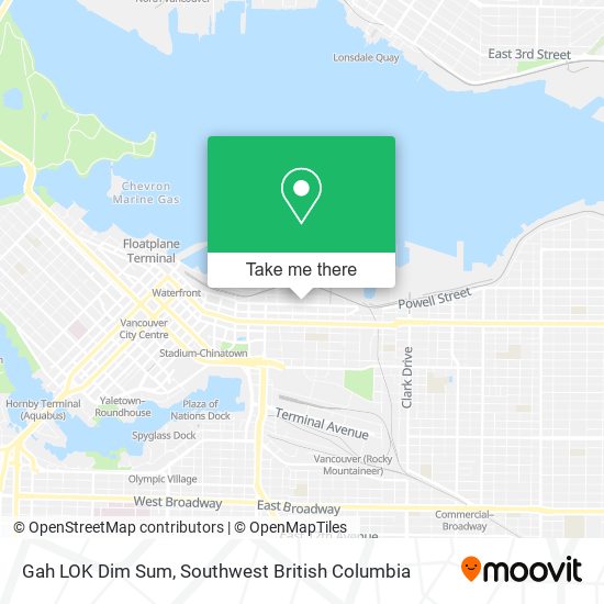 Gah LOK Dim Sum map