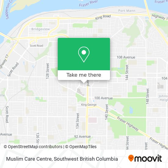 Muslim Care Centre plan