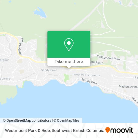 Westmount Park & Ride map