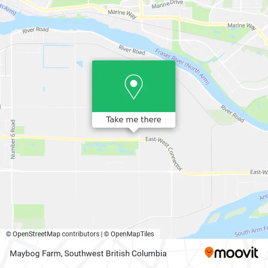 Maybog Farm map