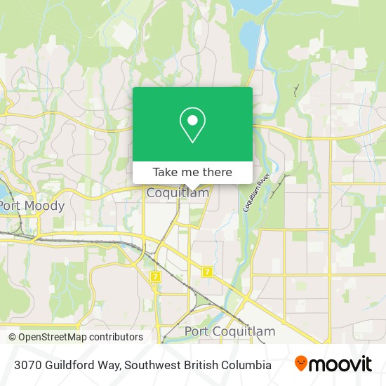 3070 Guildford Way map