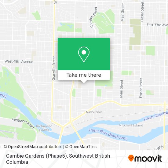 Cambie Gardens (Phase5) map