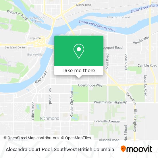 Alexandra Court Pool map