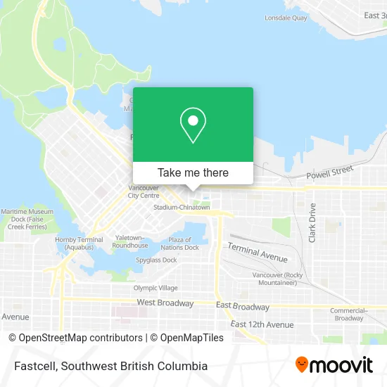Fastcell map