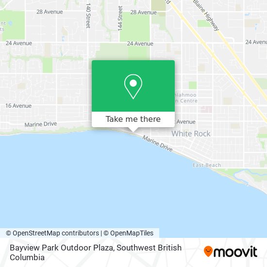 Bayview Park Outdoor Plaza plan
