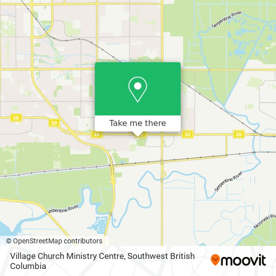 Village Church Ministry Centre map