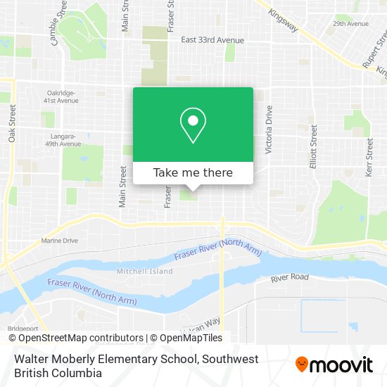 Walter Moberly Elementary School plan