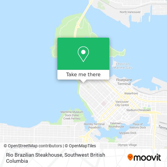 Rio Brazilian Steakhouse map