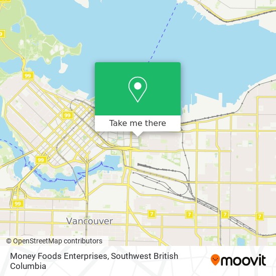 Money Foods Enterprises map