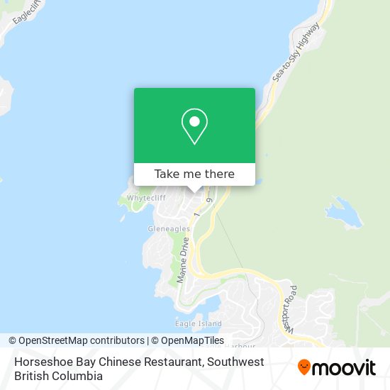 Horseshoe Bay Chinese Restaurant map