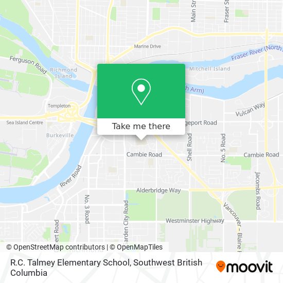 R.C. Talmey Elementary School map