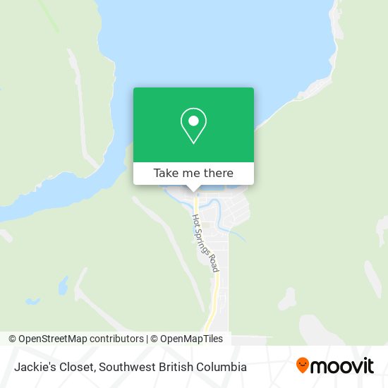 Jackie's Closet map