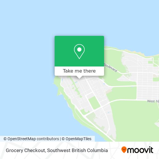 Grocery Checkout map