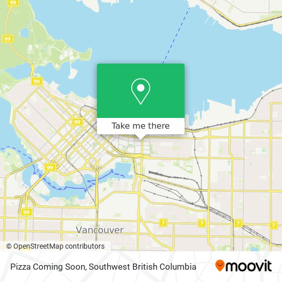 Pizza Coming Soon map