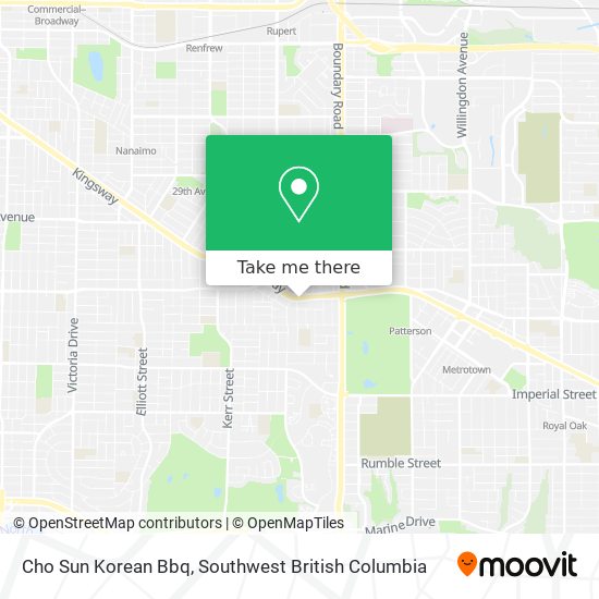 Cho Sun Korean Bbq map