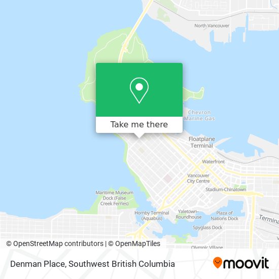 Denman Place plan