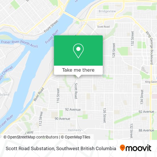 Scott Road Substation plan