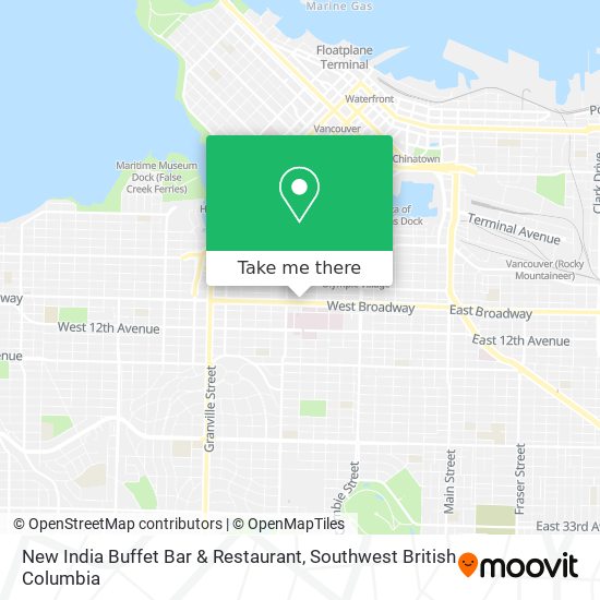New India Buffet Bar & Restaurant map