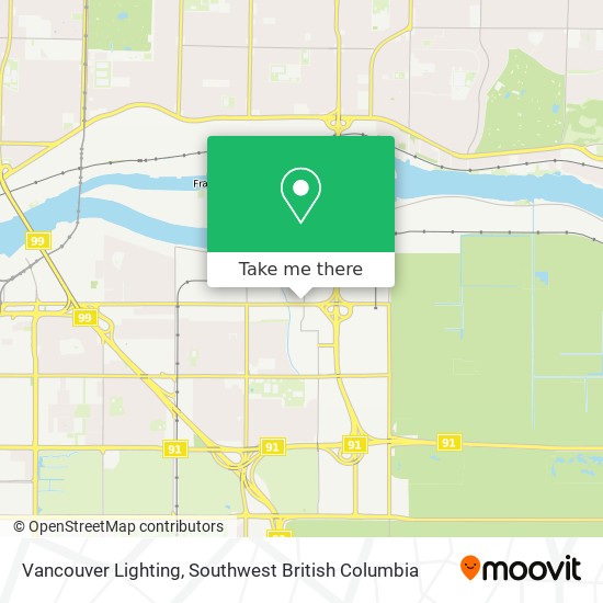 Vancouver Lighting map