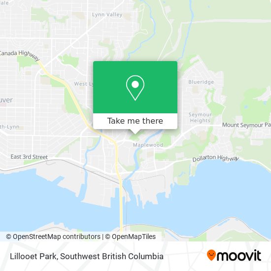 Lillooet Park map