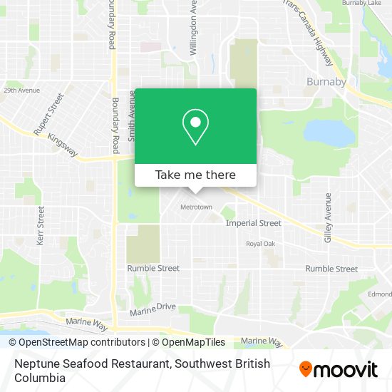 Neptune Seafood Restaurant plan