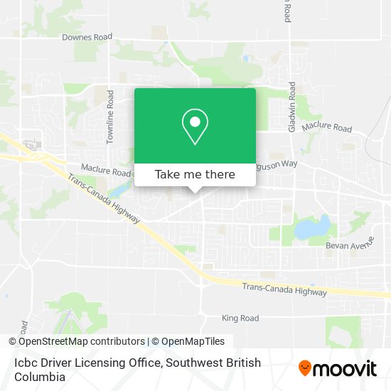 Icbc Driver Licensing Office plan