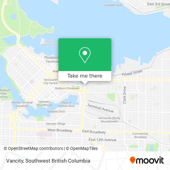 Vancity map