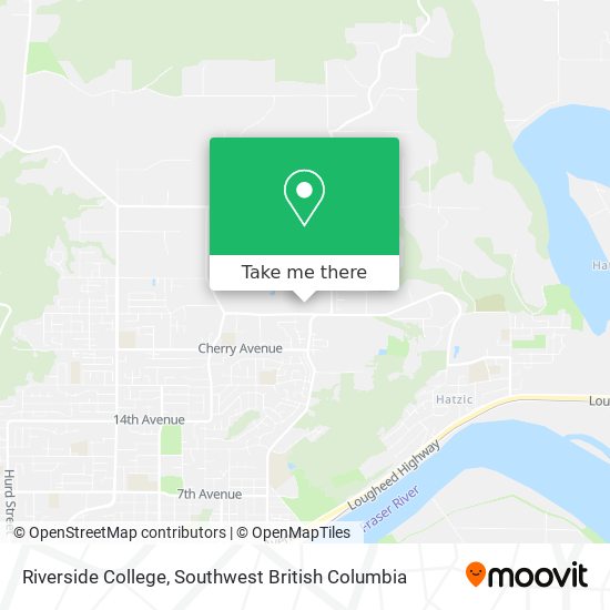 Riverside College map